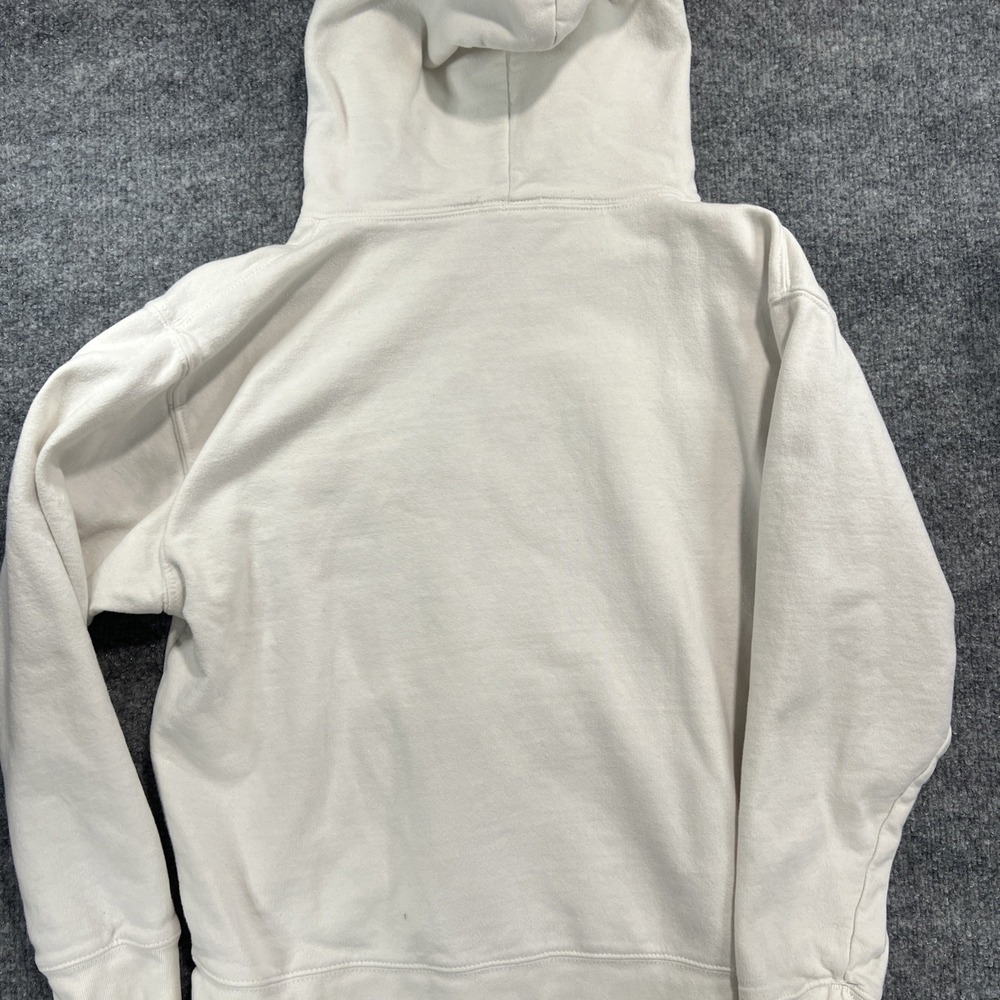 Brandy Melville / John Galt White Devil Embroidered Cropped Hoodie OS - Picture 6 of 7